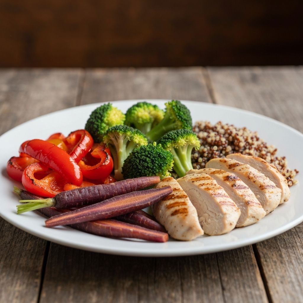 Ausgewogene Mahlzeit